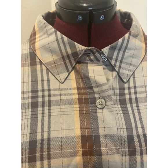 Joan Rivers Fall Inspired Cotton Shirt Dress, PL - Picture 2 of 9